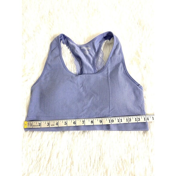 Tranquil & True Bra Bralette Sport Bra Blue Sky Size 1X Wire Less - Picture 3 of 10